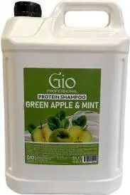 Gio Protein Shampoo Green Apple & Mint 5000ml - Schampo