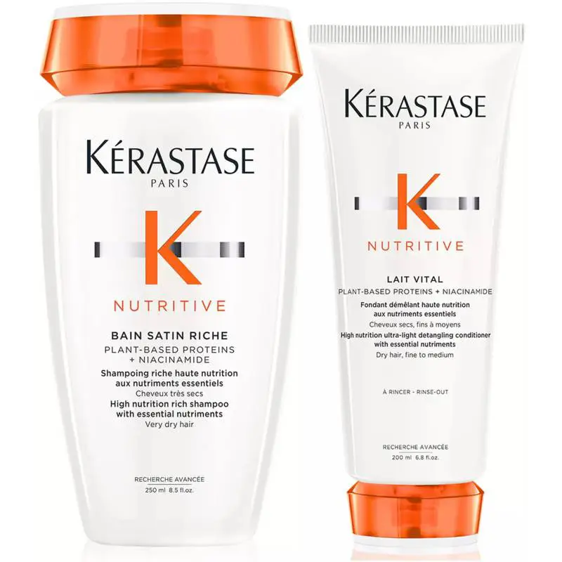 Kérastase Nutritive Riche Duo Schampo 250ml & Balsam 200ml