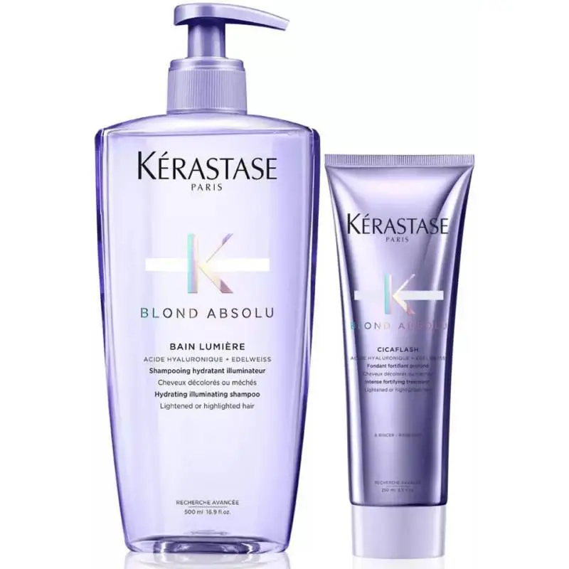 Kérastase Blond Absolu Duo Schampo 500ml & Balsam 250ml