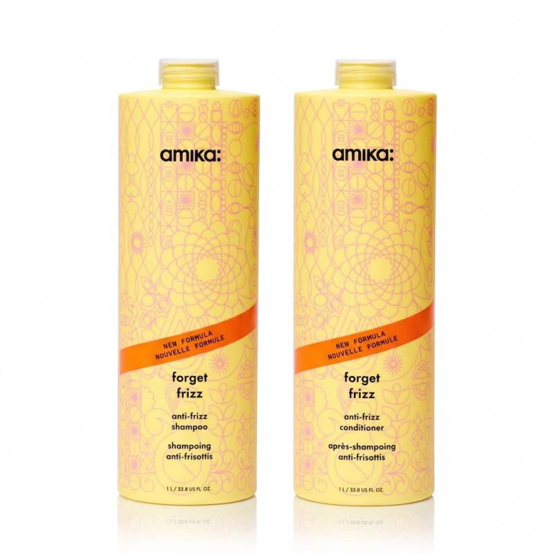 Amika Forget Frizz Anti-Frizz Duo 1000 ml