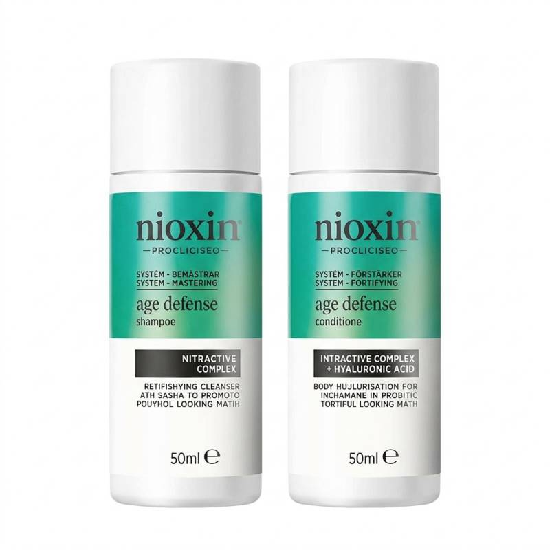 Nioxin Professional Age Defense Duo Travelsize