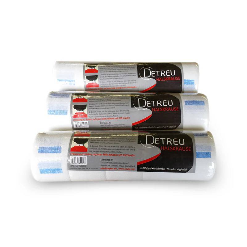 Detreu Halspapper - Neckpaper 5 rullar