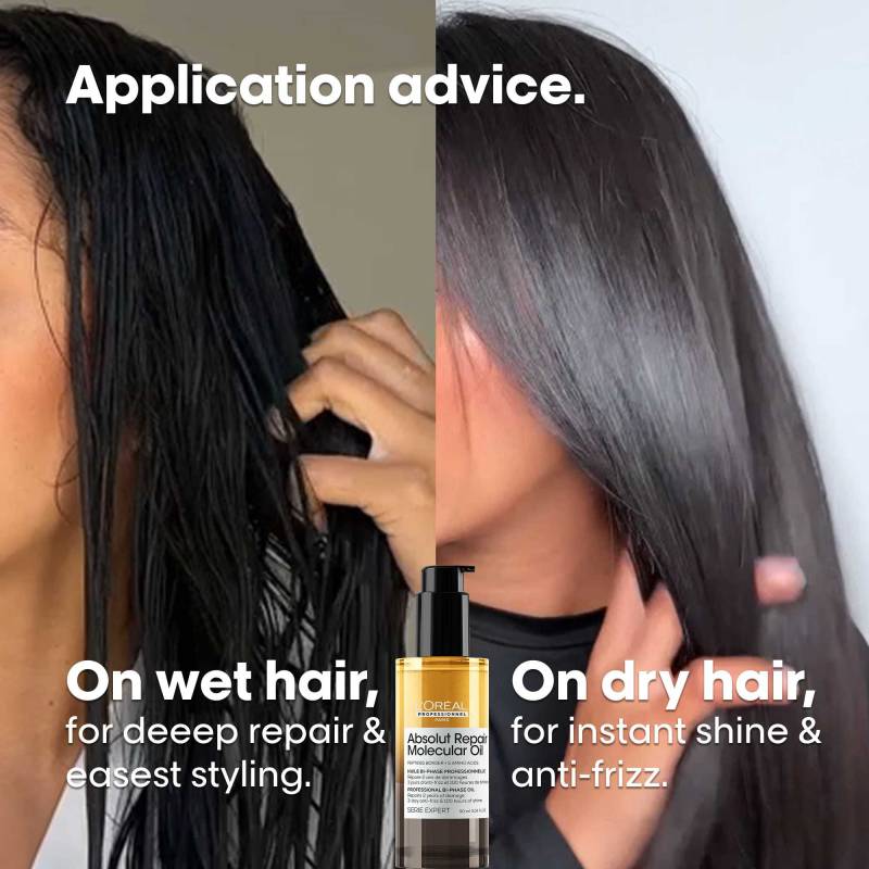 L'Oreal Professionnel Absolut Repair Molecular Bi-phase Oil 30ml - Hårolja