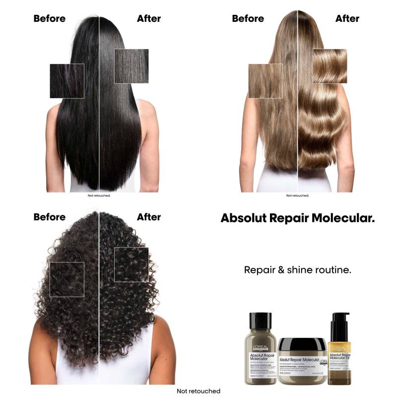 L'Oreal Professionnel Absolut Repair Molecular Bi-phase Oil 30ml - Hårolja