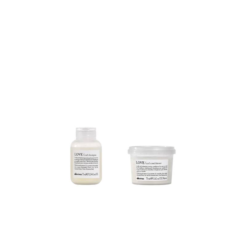 Davines LOVE CURL Shampoo 75ml + Conditioner 75ml DUO