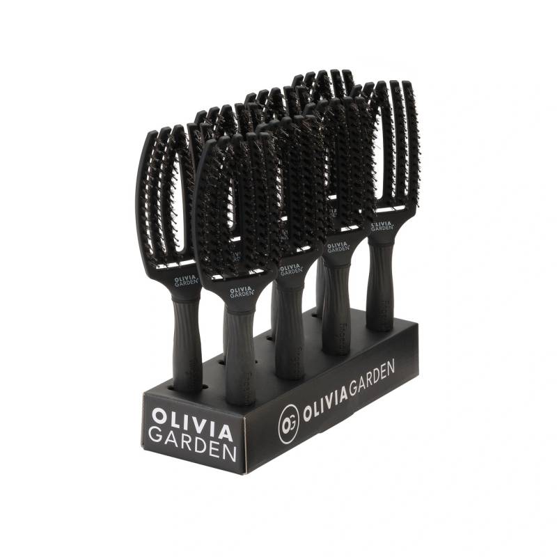 Olivia Garden Finger Brush Combo 8 pcs Display - Hårborste