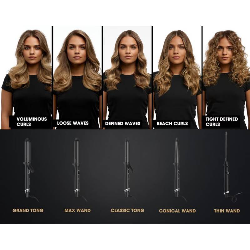 ghd Chronos Curve Conical Wand - Locktång