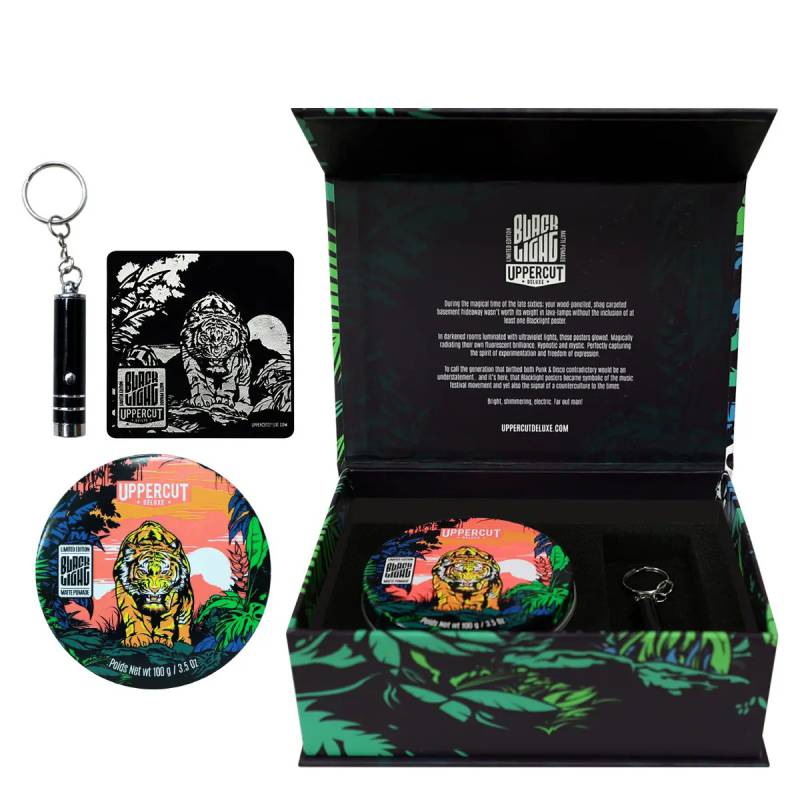 Uppercut Deluxe Matte Pomade Blacklight Collectors Kit