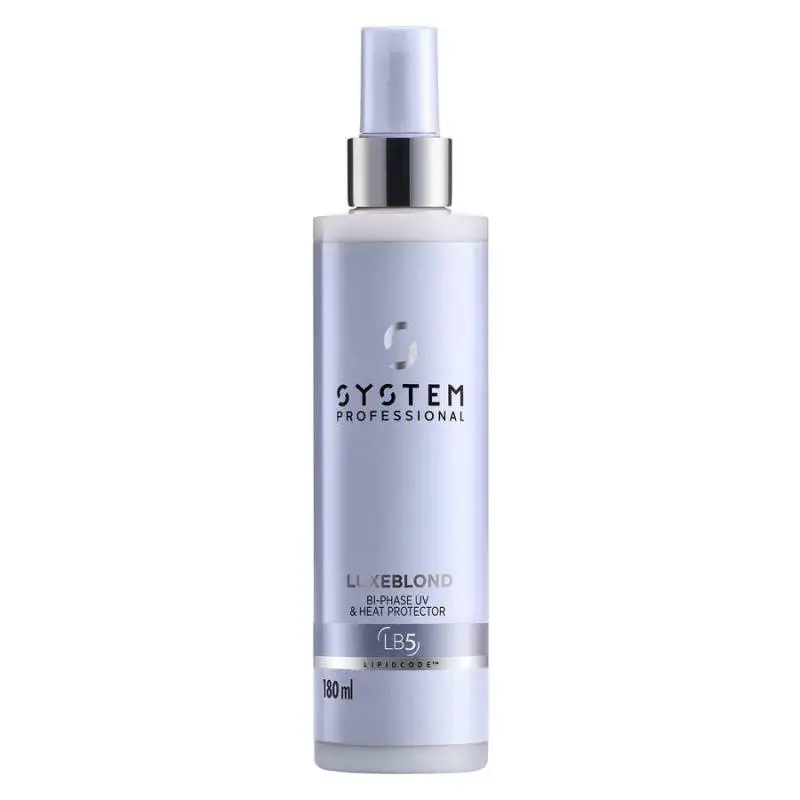 System Professional LuxeBlond Bi-Phase 180ml - Värmeskydd