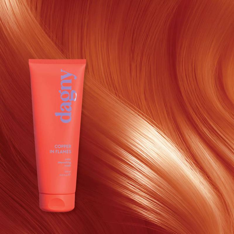 Dagny Color Depositing Mask Copper In Flames 250ml - Färginpackning
