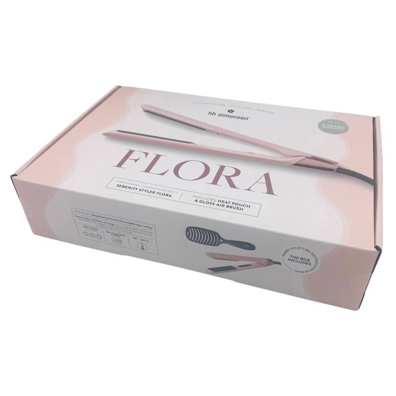 HH Simonsen Serenity Styler, Flora Pink - Plattång och Borstar