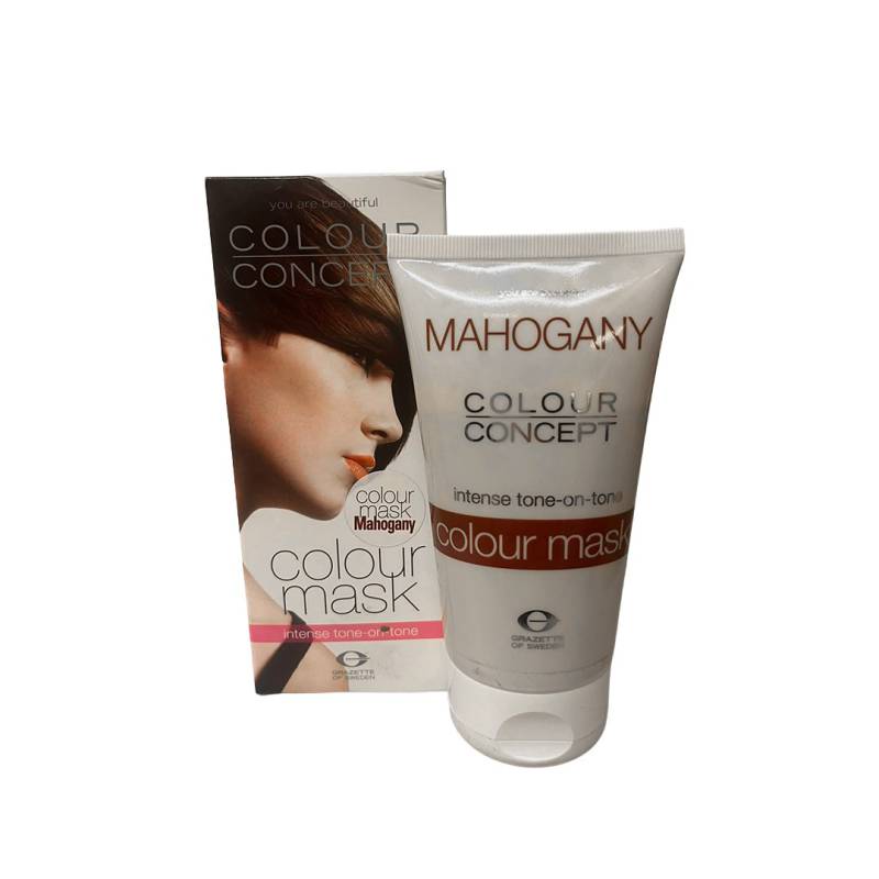 Grazette XL Colour Concept Colour Mask Mahogany 150ml - Färginpackning