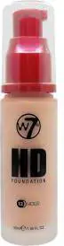 W7 HD Foundation – True Beige 30ml