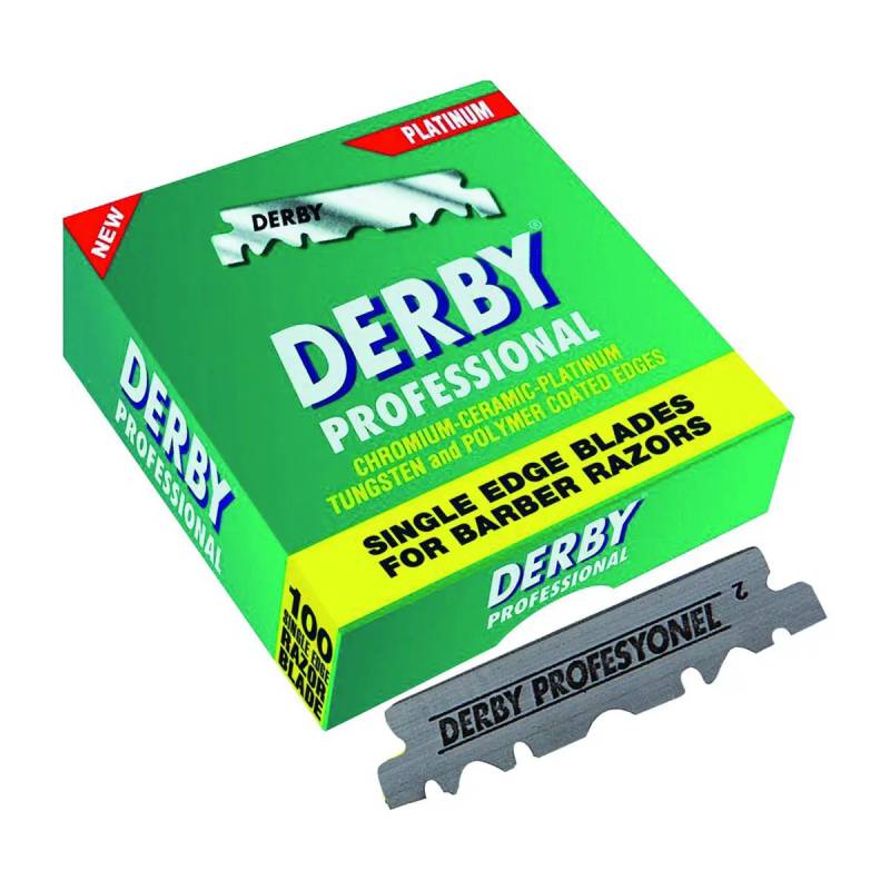 Derby Single Edge Blades - 100-pack - Rakblad