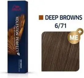 Wella Professionals Koleston Perfect Deep Browns 60ml 6/71 - Toning