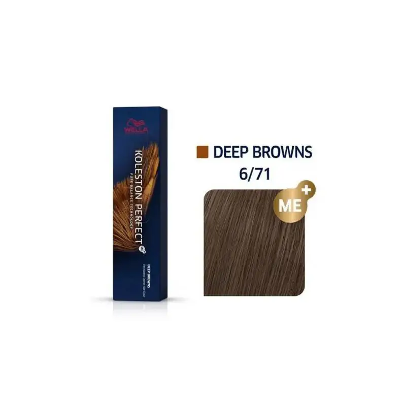Wella Professionals Koleston Perfect Deep Browns 60ml 6/71 - Toning