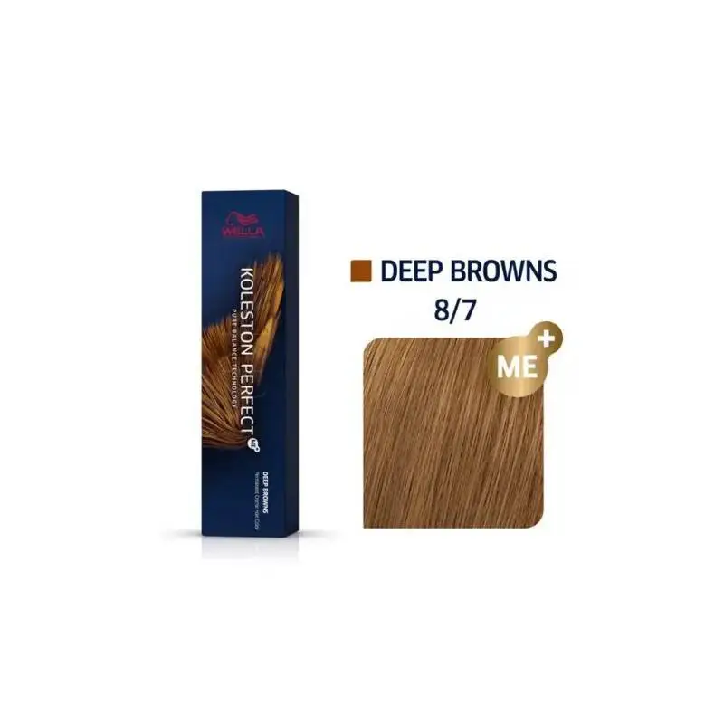 Wella Professionals Koleston Perfect Deep Browns 60ml 8/7 - Toning