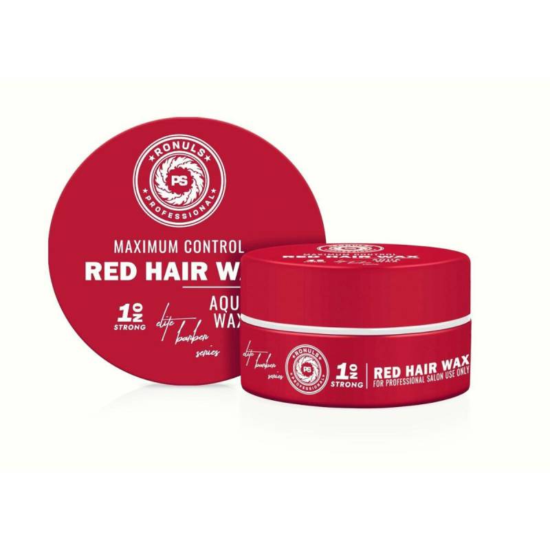 Ronuls Professional Ultra Hold Red Hair Wax - Hårvax