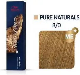 Wella Professionals Koleston Perfect Pure Naturals 60ml 8/0  - Hårfärg