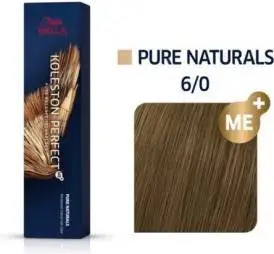 Wella Professionals Koleston Perfect Pure Naturals 60ml 6/0  - Hårfärg