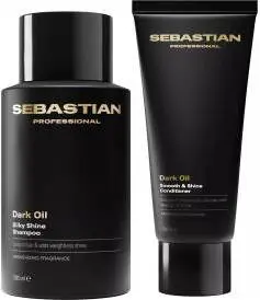 Sebastian Dark Oil Smooth and Shine Duo - Schampo och Balsam