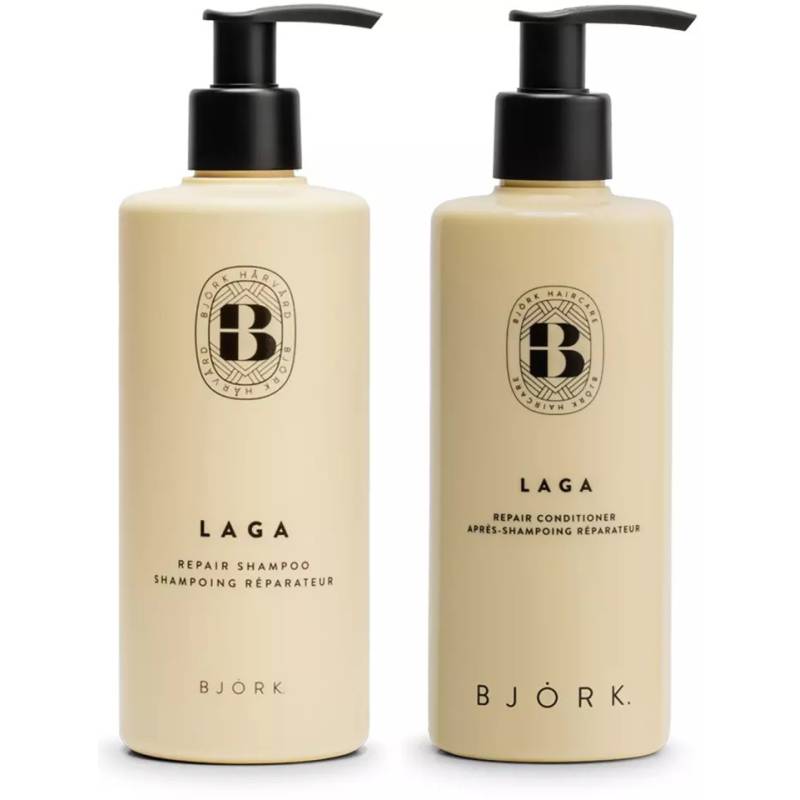 Björk LAGA Repair Shampoo 300ml + Conditioner 250ml - Duo