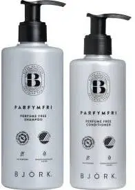 Björk PARFYMFRI Perfume Free Shampoo 300ml + Conditioner 250ml - Duo