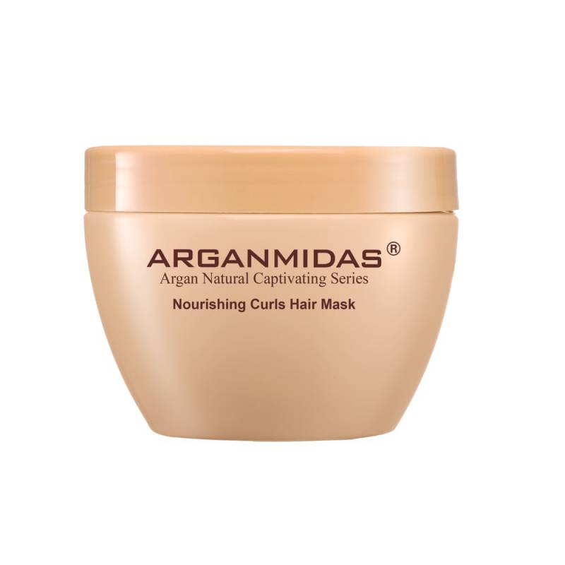 Arganmidas Nourishing Curls Hair Mask 300 ml - Hårmask för lockigt hår