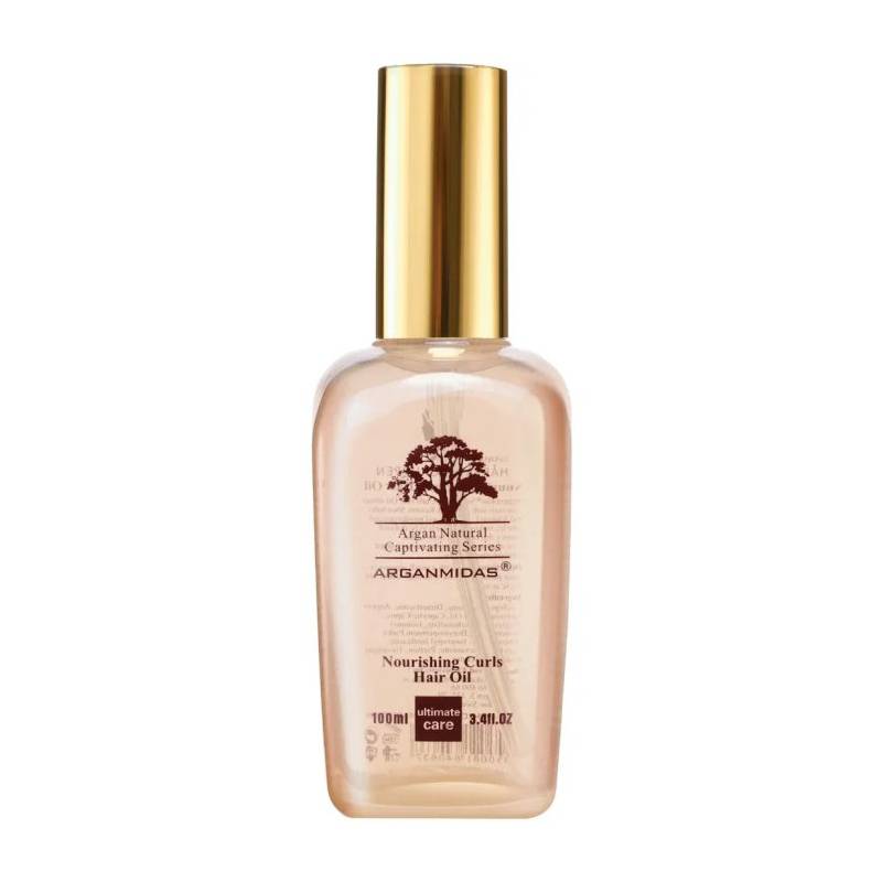 Arganmidas Nourishing Curls Hair Oil 100 ml - Hårolja för lockigt hår