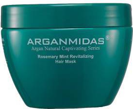 Arganmidas Rosemary Mint Revitalizing Hair Mask 300 ml - Hårinpackning