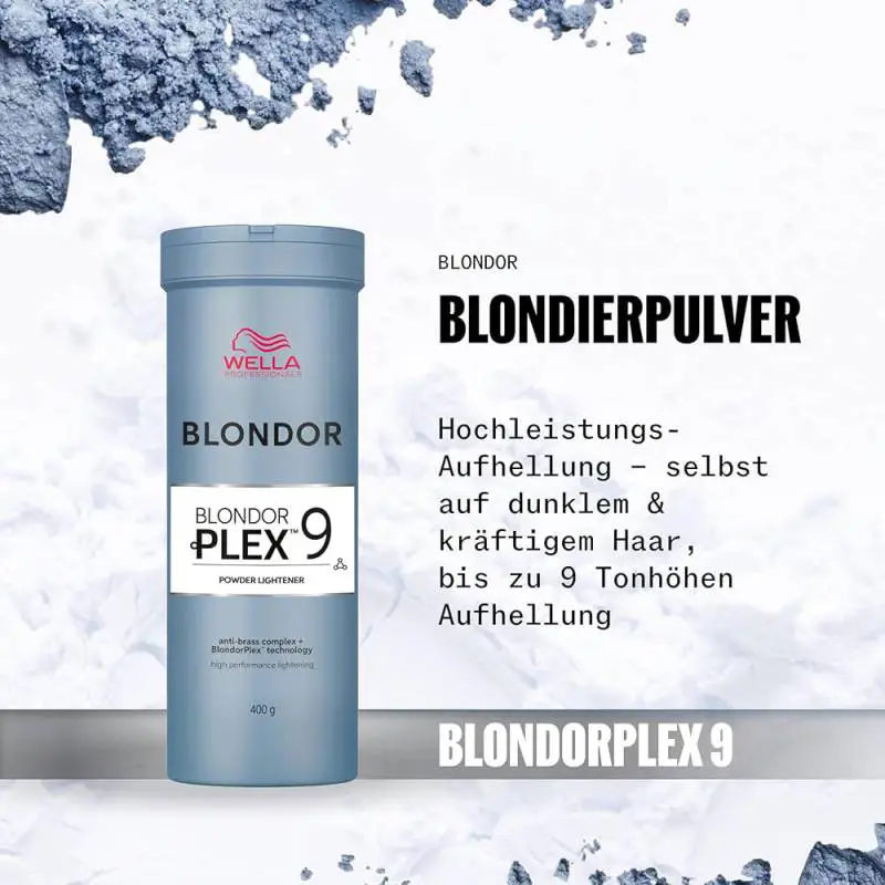Wella Professionals Blondor Plex 9 400 g - Blekningspulver