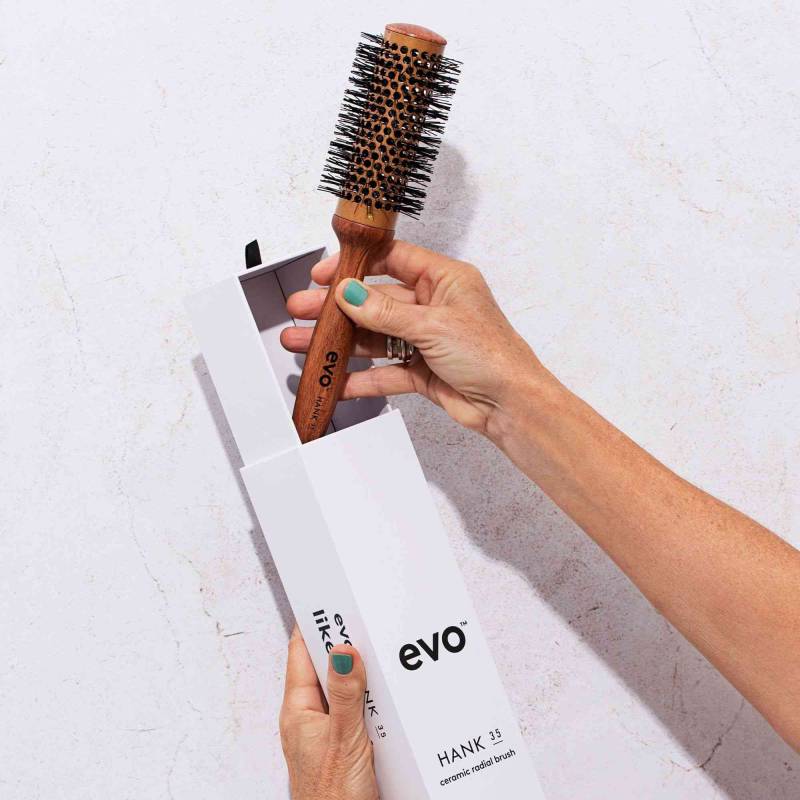 Evo Hank Ceramic Radial Brush 35mm - Rundborste