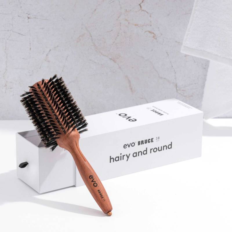 Evo Bruce Bristle Radial Brush 38mm - Rundborste