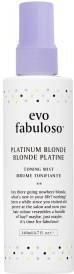 Evo Fabuloso Platinum Blonde Toning Mist 140ml - Toningsspray
