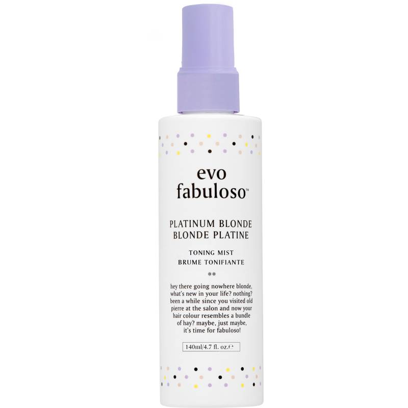 Evo Fabuloso Platinum Blonde Toning Mist 140ml - Toningsspray