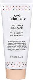 Evo Fabuloso Light Beige Colour Depositing Conditioner 220ml - Färgbalsam