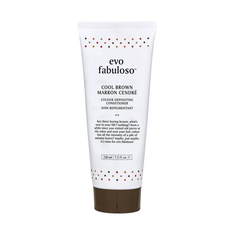 Evo Fabuloso Cool Brown Colour Depositing Conditioner 220ml - Färgbalsam