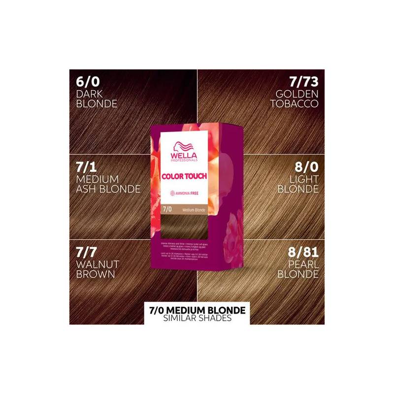 Wella Professionals Color Touch OTC  Medium Blonde 7/0 - Toning