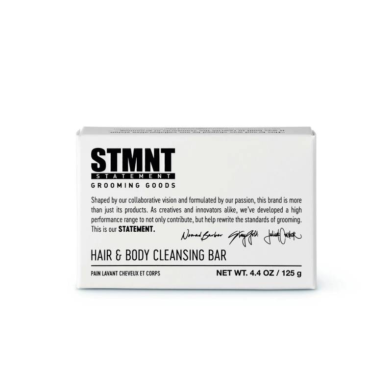 STMNT Grooming Goods Hair & Body Cleansing Bar 125 g - Rengöringstvål