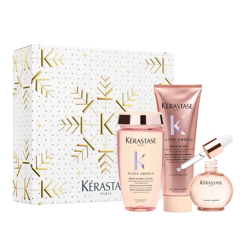 Kérastase Gloss Absolu Trio Holiday Set 2026 250+250+45 ml - Hårvårdsset