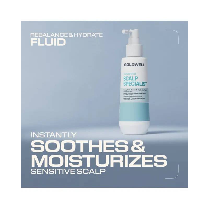 Goldwell Dualsenses Scalp Specialist Rebalance & Hydrate Fluid 150 ml - Hårbottenbehandling