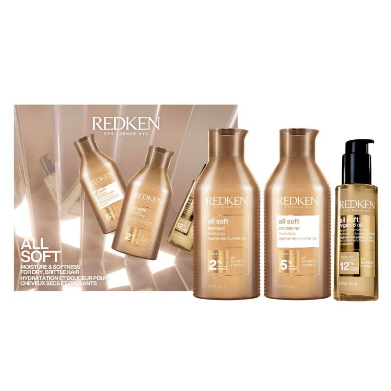 Redken Holidays All Soft Gift Set - Hårvårdsset