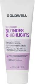Goldwell Dualsenses Blondes & Highlights Toning Conditioner PURPLE 200 ml - Balsam