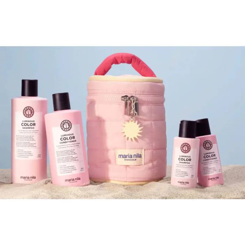 Maria Nila Beauty Bag Luminous Color Schampo & Balsam Kit