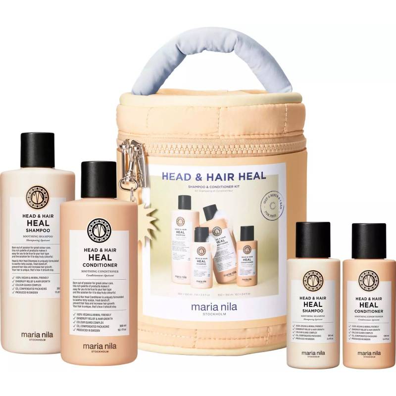 Maria Nila Beauty Bag Head & Hair Heal Schampo & Balsam Kit