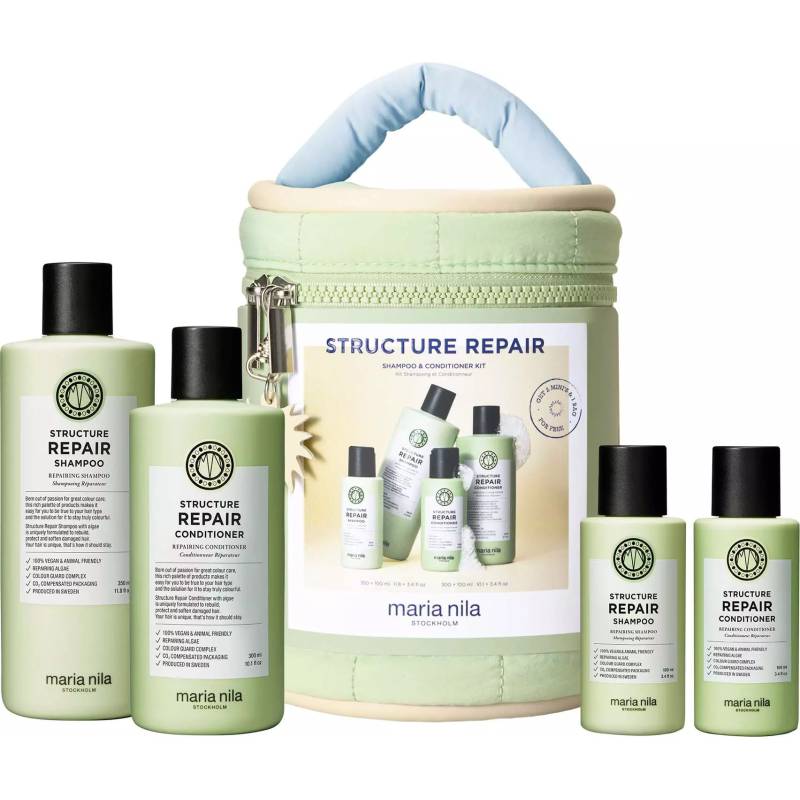 Maria Nila Beauty Bag Structure Repair Schampo & Balsam Kit