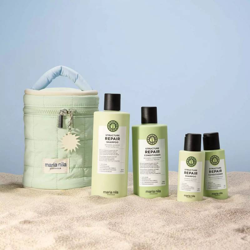 Maria Nila Beauty Bag Structure Repair Schampo & Balsam Kit