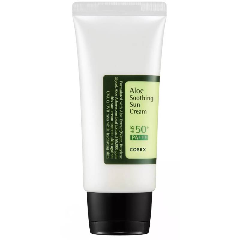 Cosrx Aloe Soothing Sun Cream SPF 50 PA +++ 50 ml - Solkräm
