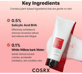 Cosrx Salicylic Acid Daily Gentle Cleanser 150ml - Rengöringsgel (2)