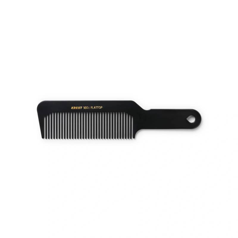 Krest No. 9001 Flattop Comb 8.5” - Black - Hårkam